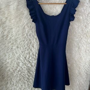 SBH by Sarah bústane royal blue dress Sz large